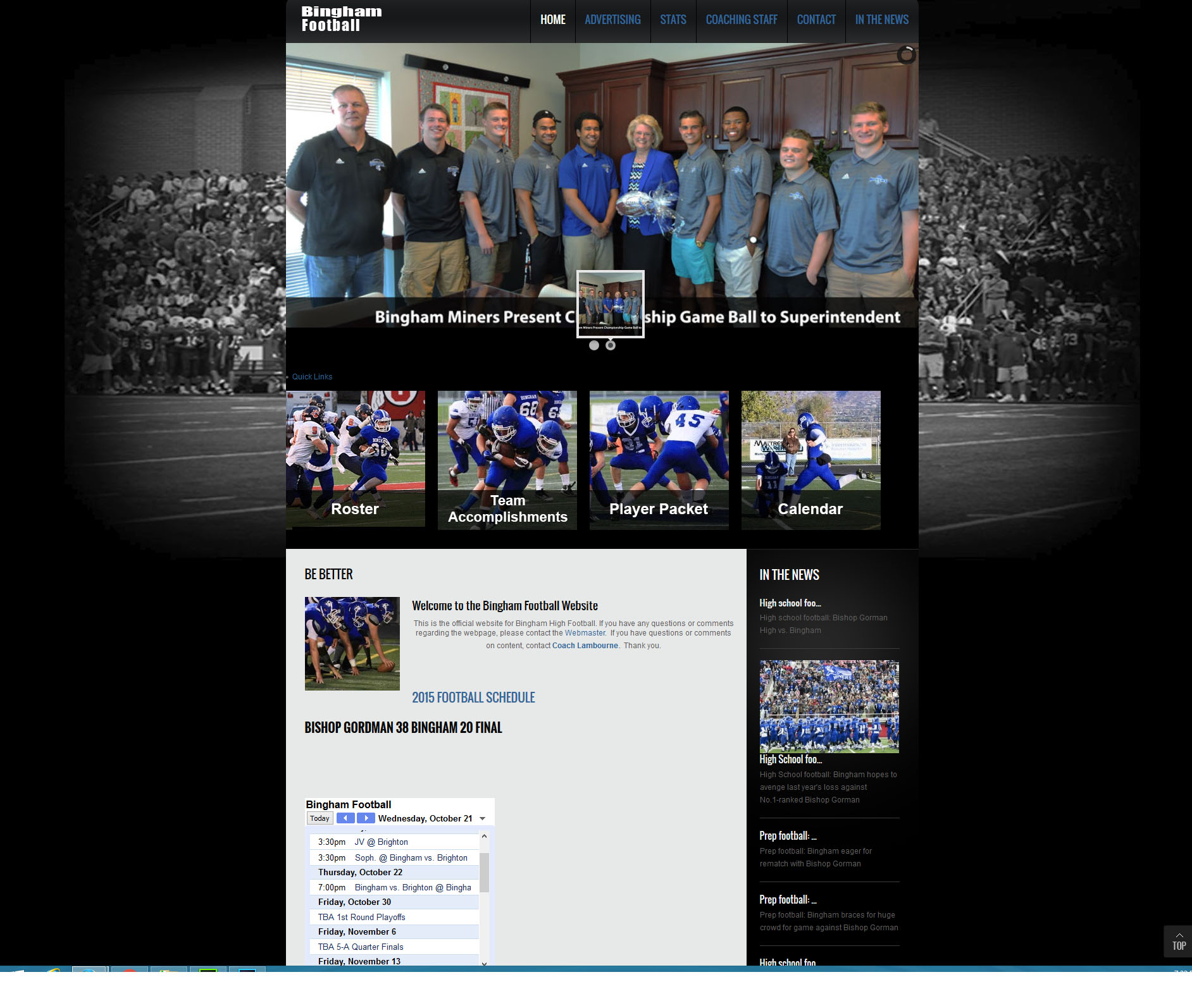 Bingham Football
