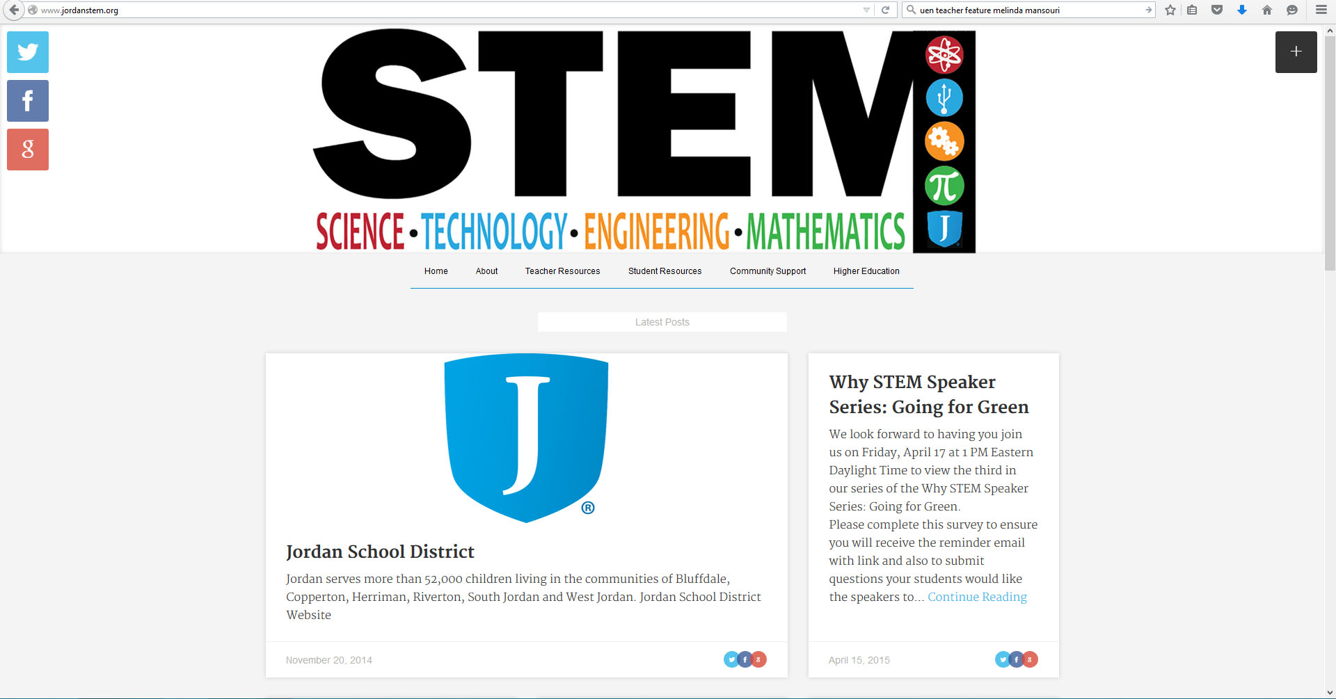 Stem Website